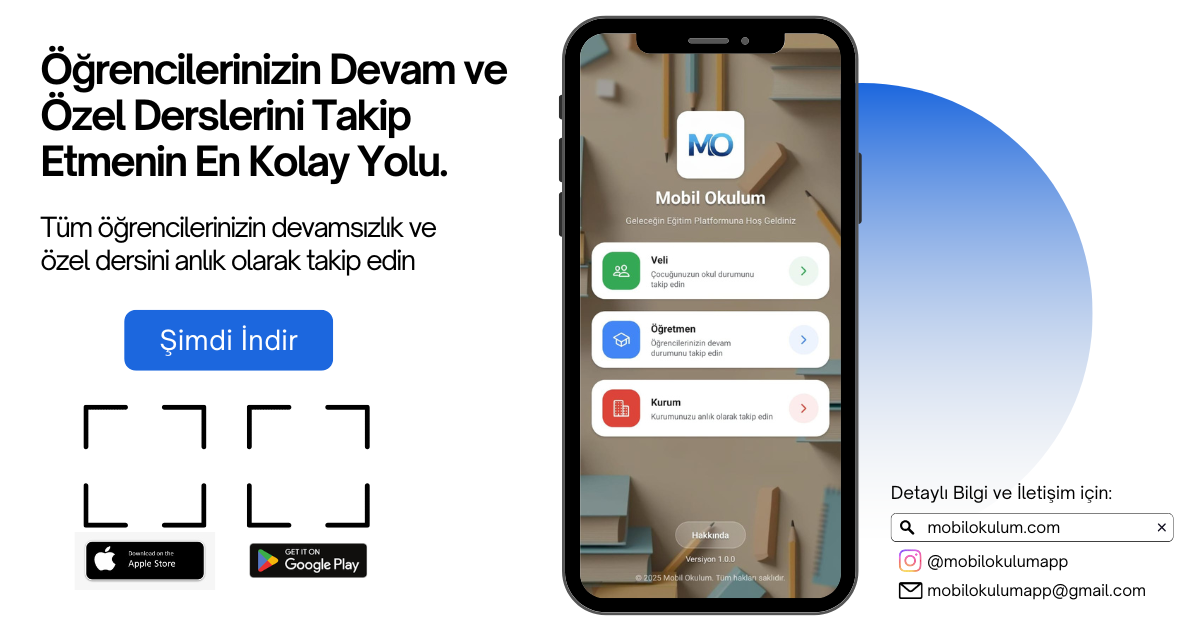 MobilOkulum Yönetim Paneli