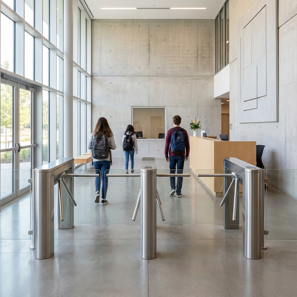 Okul Giriş Turnike Sistemi